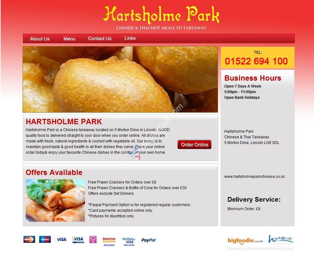 Hartsholme Park Chinese Takeaway