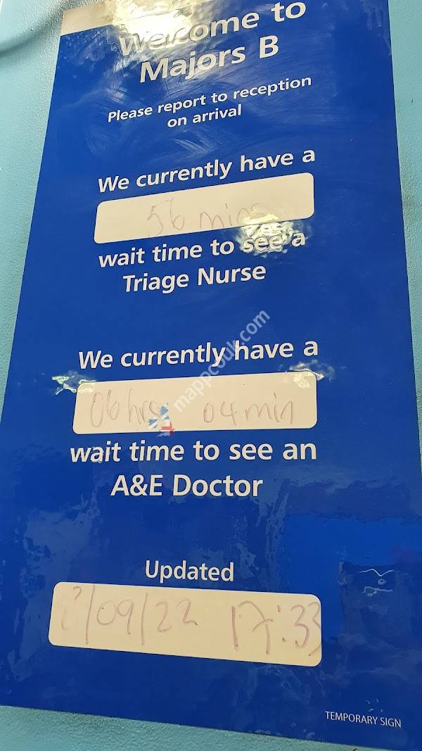 Queen's Hospital Accident & Emergency Department