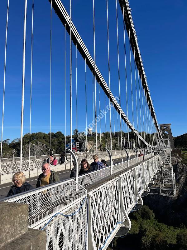 Suspension Bridge View & Hot Air Balloons