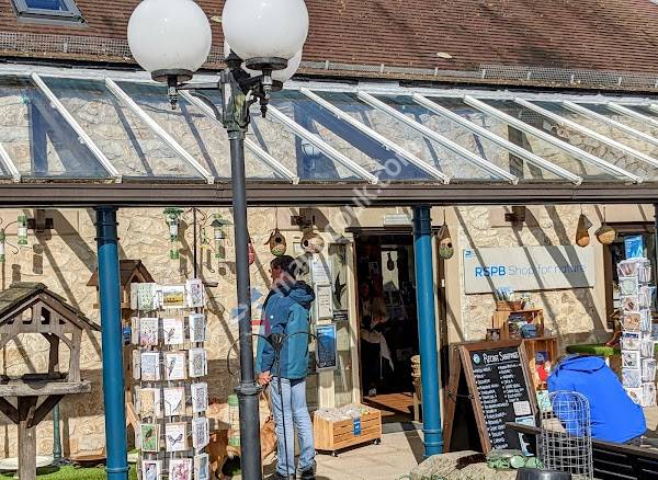 The RSPB shop at Carsington Water