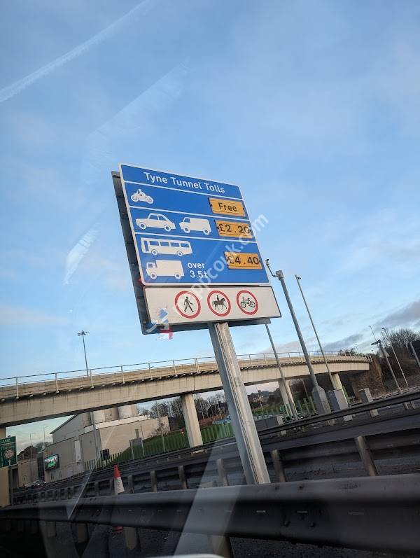 Tyne Tunnel Toll (Northbound)